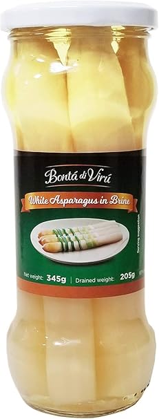 Amazon リードオフジャパン ビルー ホワイトアスパラガス Lサイズ 345g 3個 リードオフジャパン 野菜の缶詰 瓶詰 通販