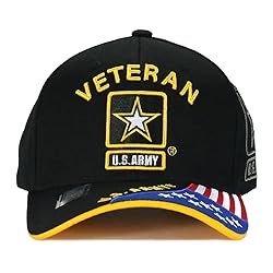 US Army Veteran Hat Army Military Official Licensed