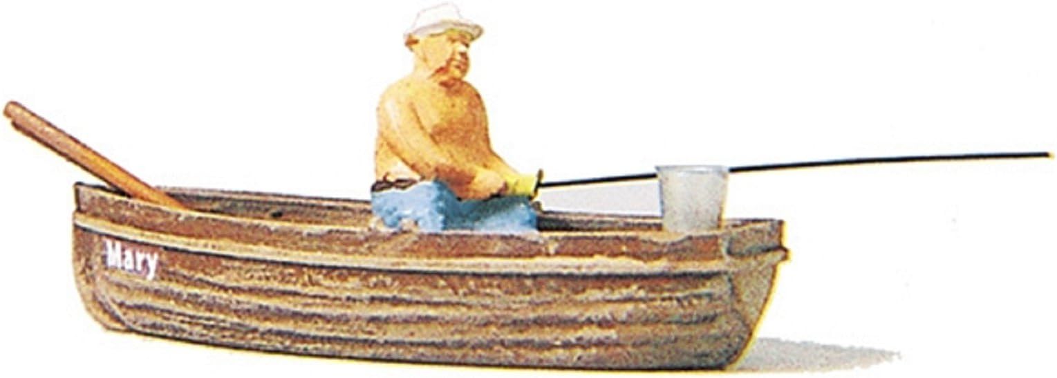 Preiser28052 Angler in Boat