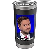 The Vance Glance - Funny JD Vance Stainless Steel Insulated Tumbler