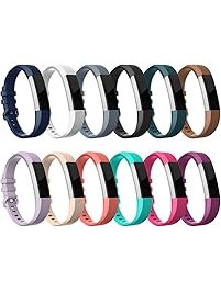 RedTaro for Fitbit Alta HR and Fitbit Alta Bands-Pack of 12 Colors, Adjustable Replacement Accessory Bands/Straps/Bracelets for Fitbit Alta HR/Fitbit Alta for Women/Men(no Fitbit Fitness Trackers)