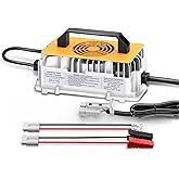 58.4V 18AMP Lithium Battery Charger for 48V(51.2V) LiFePO4 Battery, IP65 Waterproof, Ideal for Golf Cart, Electric Outboard, Boat and Home