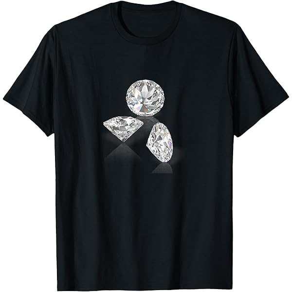 T-shirt Diamond Supply Co. – Diamonds Shine Forever – Rouge – Taille M – Y2K