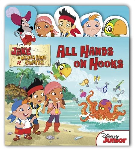 Amazon Com Jake And The Never Land Pirates All Hands On Hooks Flap N Tab Disney Book Group Kelman Marcy Disney Storybook Art Team Books
