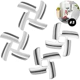 Mudder 4 Pack Size 5 Meat Grinder Blade Stainless Steel Replacement Grinder | Cutting Blade for Meat Processing, for Stand Mixer Attachment, Food Grinding Knife Part, Durable Rustproof Easy Swap