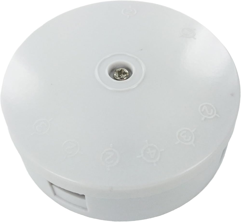 Merriway BH05733 Electrical Junction Box 30A 3-Terminal Screw Connector White
