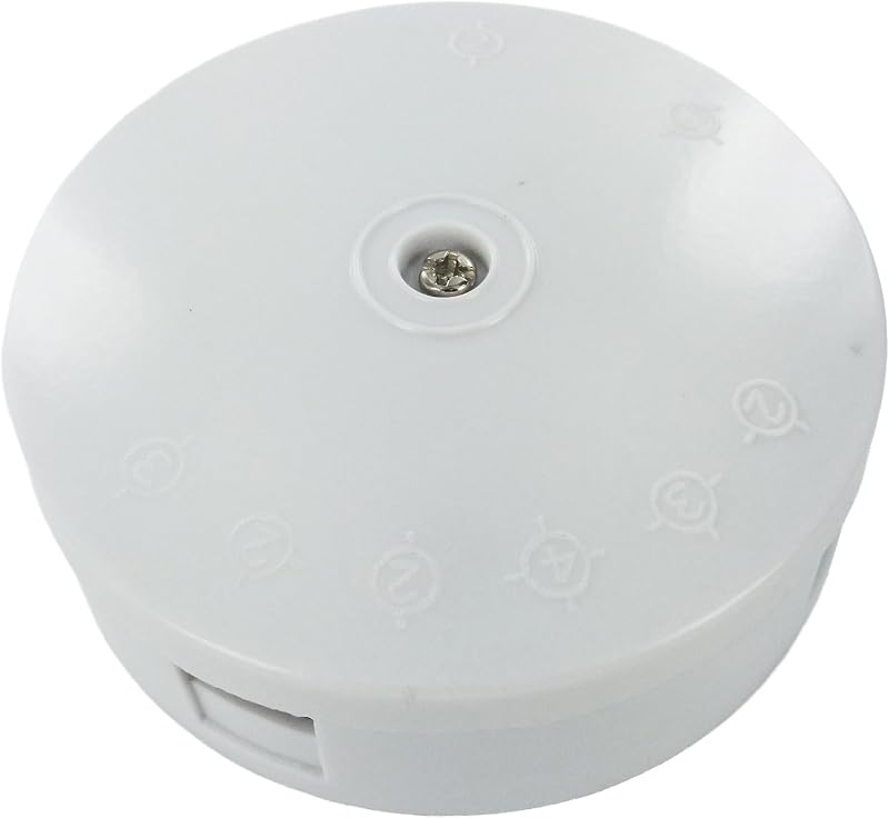 Merriway BH05733 Electrical Junction Box 30A 3-Terminal Screw Connector White