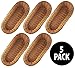 Kovot Set of 5 Wicker Bread Baskets - 14.5
