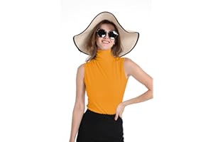 Sunfaynis Women's Soft Cotton Mock Turtleneck Shirt Baselayer Tops Underwear Shirt