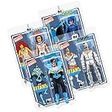 The New Teen Titans Retro 8 Inch Action Figures Series 1: Set of all 4