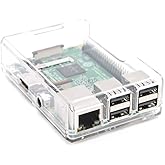 Transparent Clear Case for Raspberry Pi 3B 3B+ (3 Model B and 3 Model B Plus)