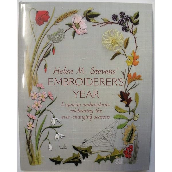 Amazon.com: Helen M. Stevens' Embroidered Gardens