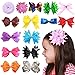 15pc Hair Bows Clips for Baby Girls Kids Teens Women Accessories Educational Toy or Gift Crafts