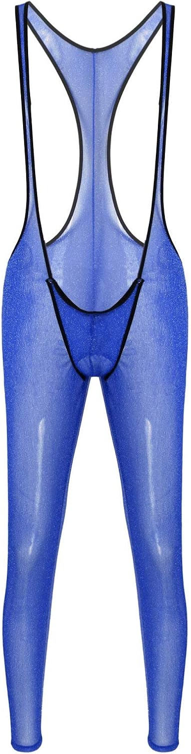 Transparent Nylon Bodystocking Für Herren – Netz-Overall In Einheitsgröße – Verführungswäsche Für Besondere Anlässe