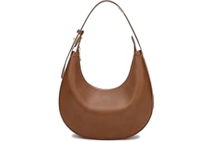 Hvjcez Shoulder Handbags 3 Ways Adjust Strap Shoulder Bag for Women Waterproof Leather Zip Closure Clutche Purses Hobo Bags