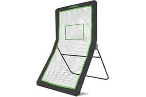 Lacrosse Rebounder for Backyard - 7x4 Ft. Lacrosse Bounce Back Net, Volleyball Rebounder, Pitch Back Baseball Rebounder fits 