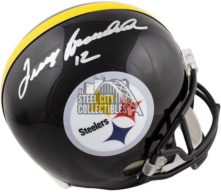 terry bradshaw autographed football