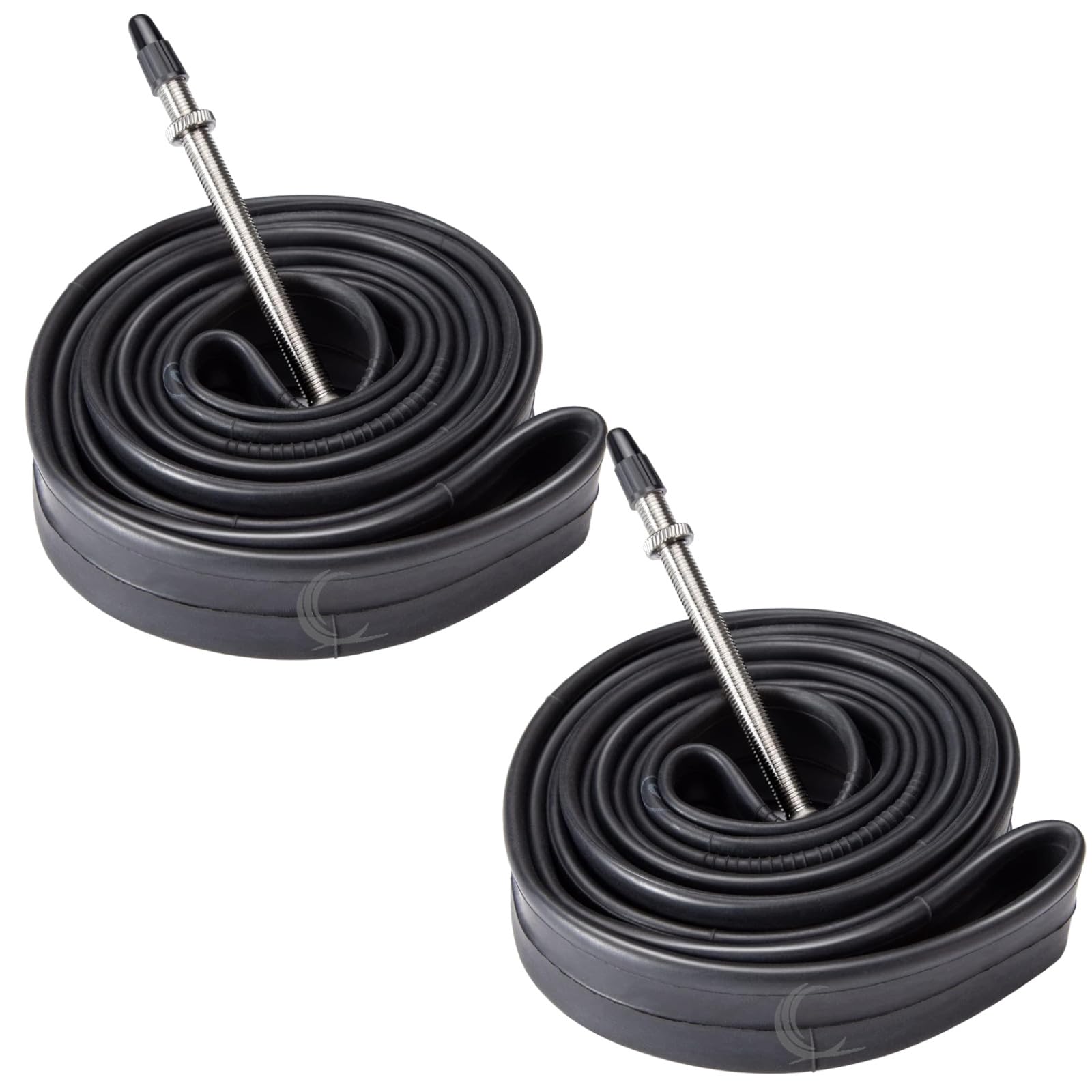 Contrast 700 x 23c (ETRTO: 622-23) 60mm Presta Valve Road Bike Inner Tubes (Pair)