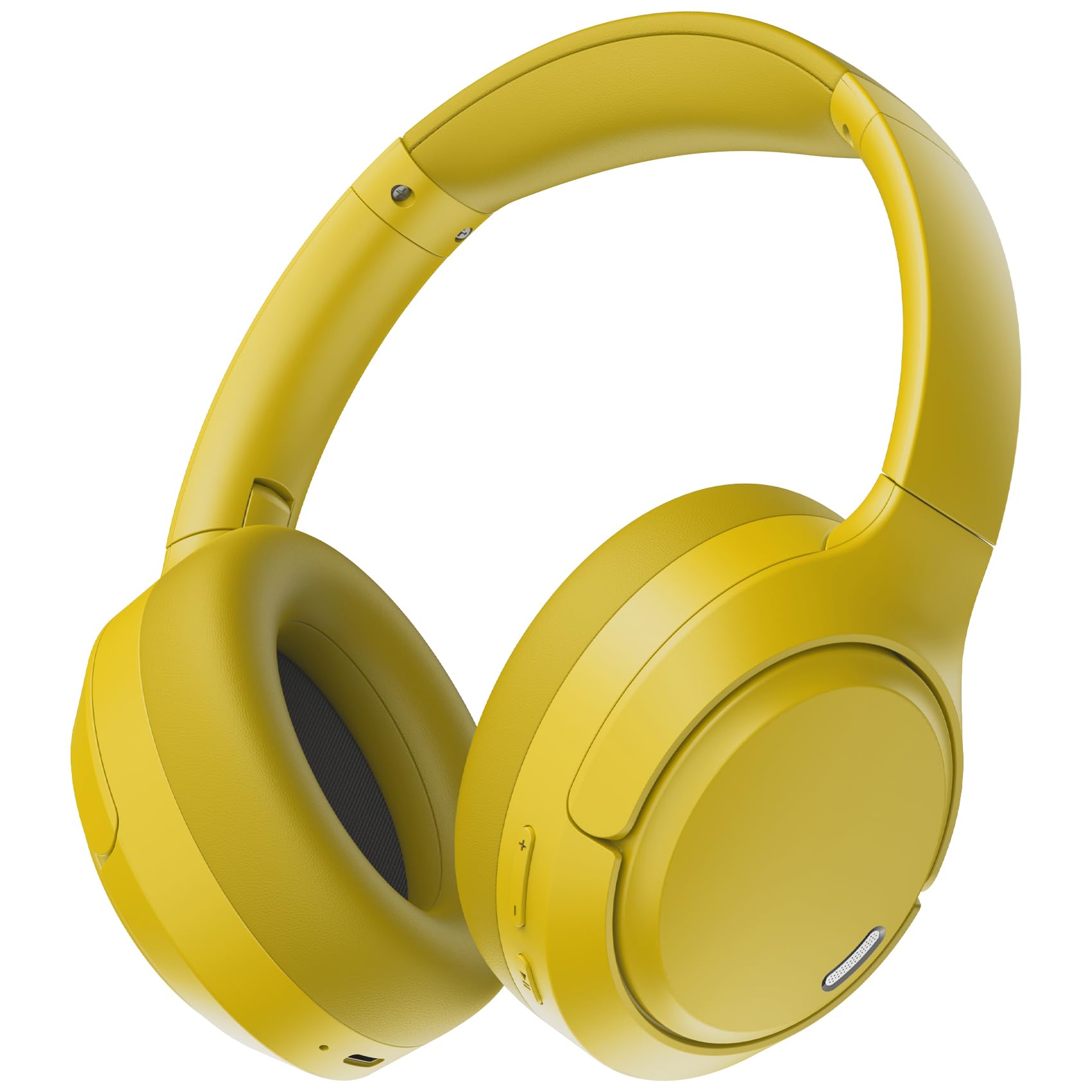 Hybrid Active Noise Cancelling Headphones 120H Long Playtime, 6 ENC Mic, Wireless Over-Ear Bluetooth 6.0 Headphones,Hi-Res Audio, Memory Foam Earcup, Transparency Mode ANC Headphone for Travel Office