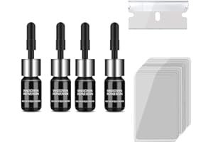 LARDERGO Car Windshield Crack Repair Kit, 4PCS Automotive Glass Nano Repair for Car, Window Glass Liquid Repair Set, Crack Repairing for Car