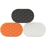 Chemical Guys BUFX_204 Hex-Logic Hand Applicator Pad Kit 3 x 6 x 1 Inch