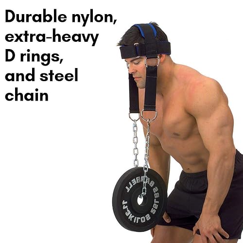 Body-Solid Nylon Head Harness Neck Workout Equipment for