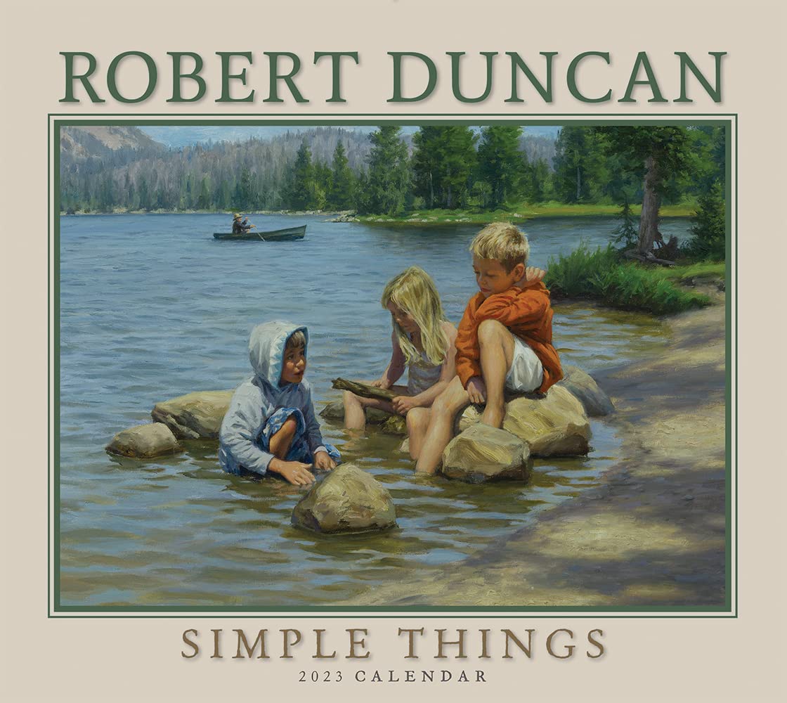 Photo 1 of 2023 Robert Duncan "Simple Things" Deluxe Wall Calendar