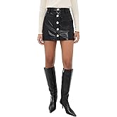 Favorite Daughter Women's The Mimi Faux Leather Mini Skirt