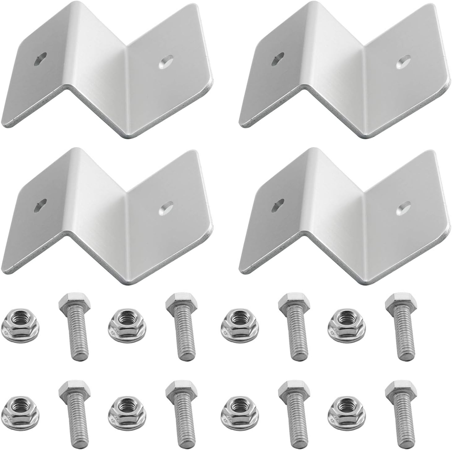 Alternative Energy Supplies Z BRACKET SET MOUNT KIT ANODIZED ALUMINUM