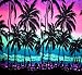 V.H.O. Funky Hawaiian Shirt, Shortsleeve, Beach, Purple, XL