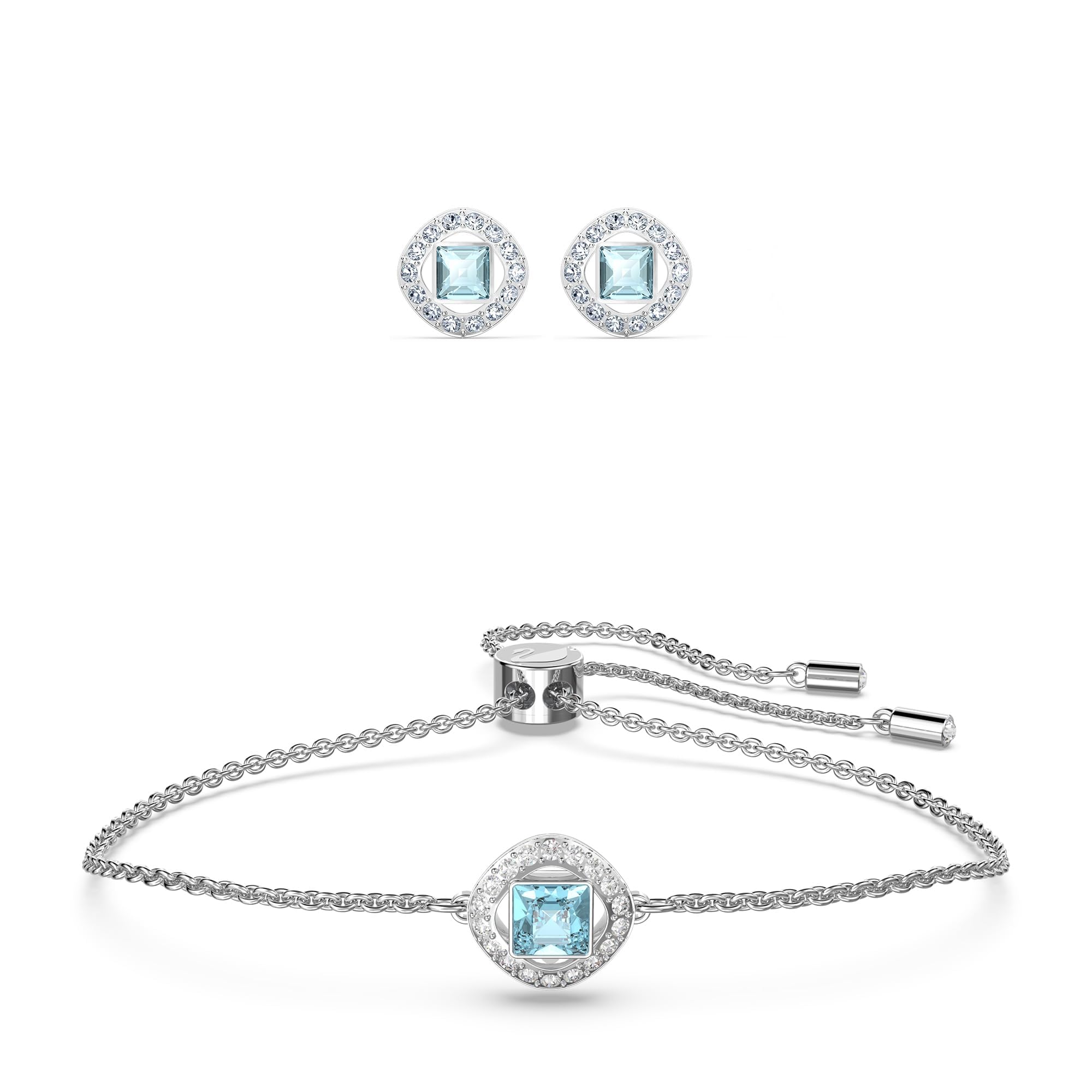 Swarovski Una Angelic Bracelet Collection with Cushion Cut Crystals