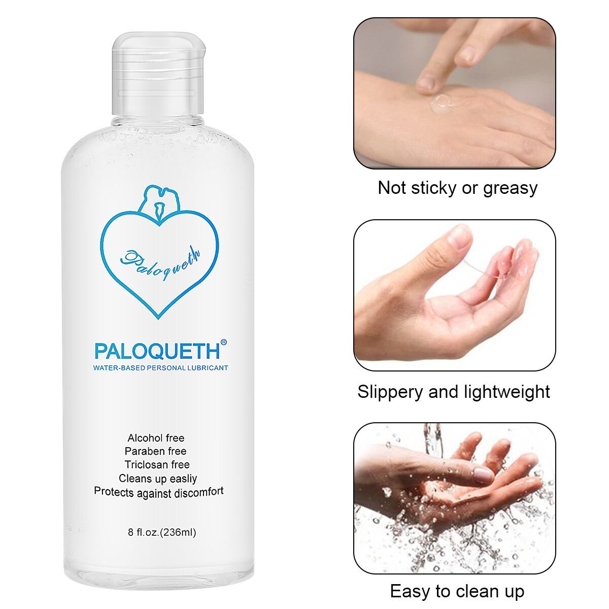 Water Based Lubricant, PALOQUETH Natural Premium Long-lasting Value Based Lube - Image 6