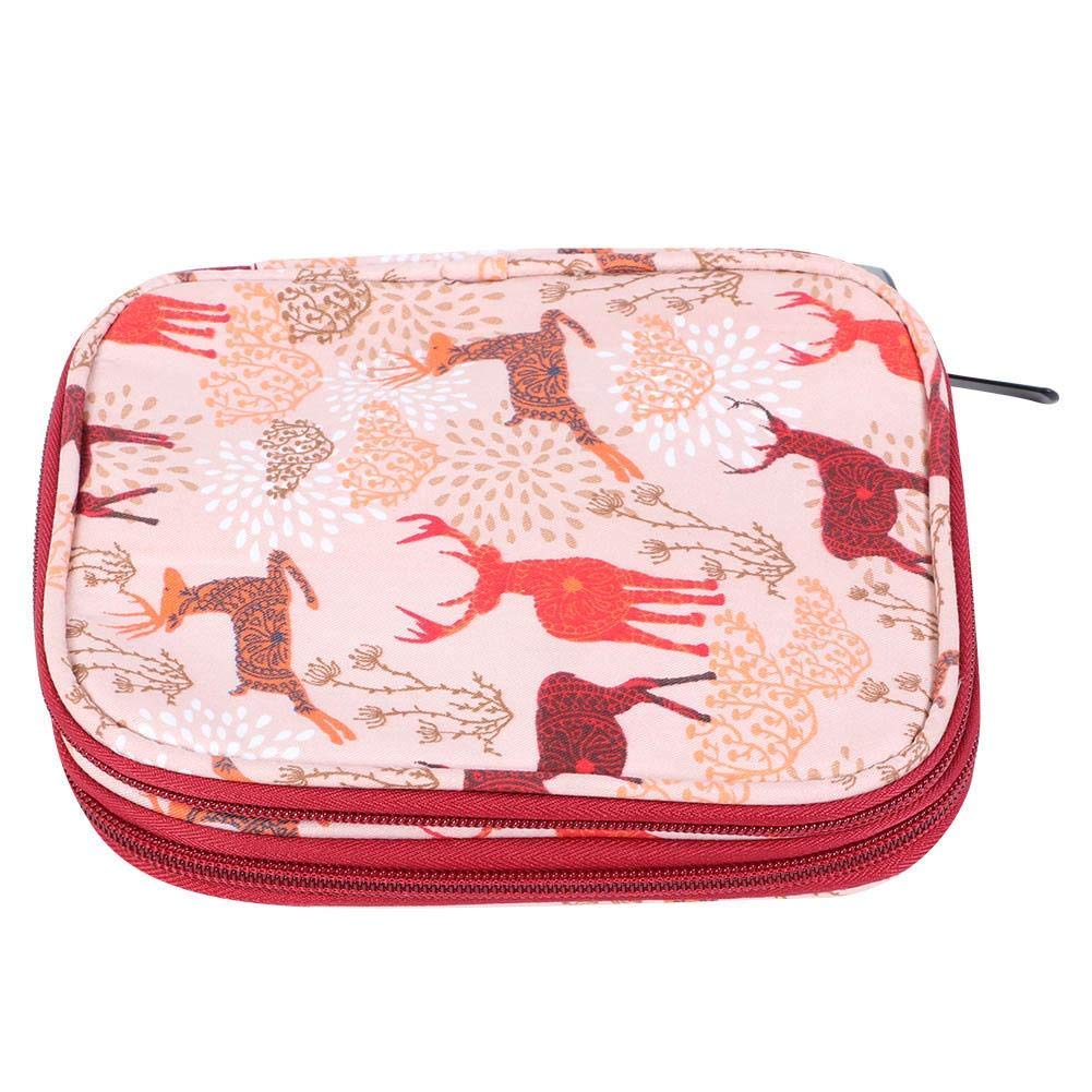 Crochet Hook Case, Knitting Storage Bag Knitting Needles Holder Portable Crochet Yarn Storage Bag Organizer for Various Crochet Needles, Knitting Accessories