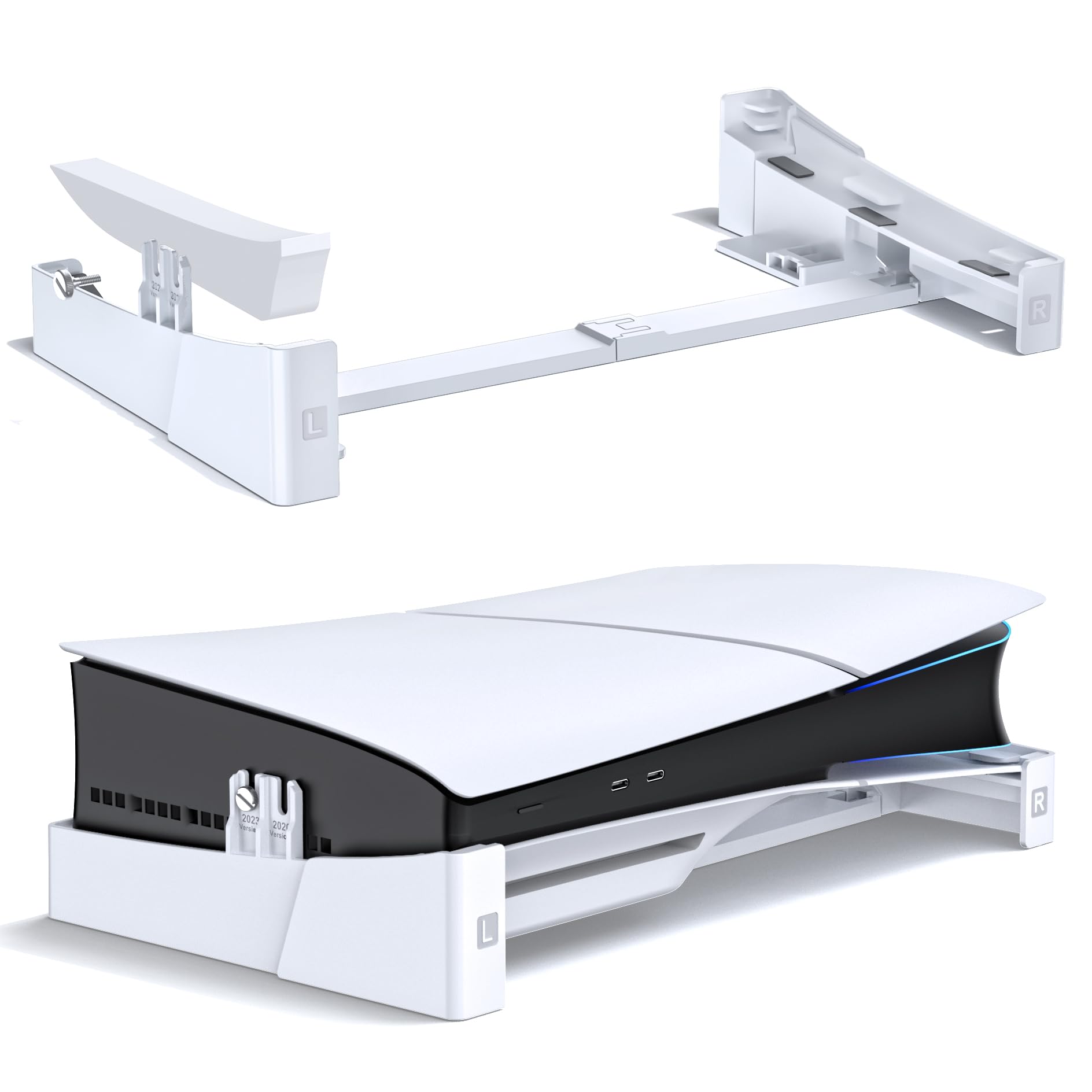 Kosker PS5 Stand Horizontal for PS5 Slim/PS5 Disc