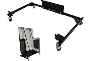 North American Custom Covers Compatible Hardtop Cart (Black) for Jeep Wrangler TJ 2-Door, with Securing Straps to Secure Rear