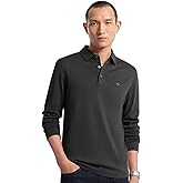 Michael Kors Mens Long Sleeve Sleek Mk Polo