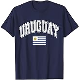 Uruguay Uruguayuan Flag Graphic T-Shirt