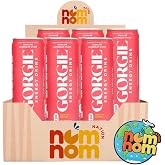Gorgie Energy Drink Sparkling Watermelon Spice &ndash; 12 fl oz Can (Pack of 6) &ndash; Alternative to Calculus Energy Drinks with Refrigerator Magnet &ndash; 7 Items