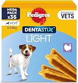 Pedigree Dentastix Light 35 Sticks Small Dog Dental Chews Turkey