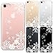 iPhone 7 Case Anti-Scratch Clear Back for iPhone 7 4.7 Inch Crystal of snow White