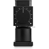 Fellow Ode Gen 2 64mm Flat Burr Coffee Grinder Electric, Single Dose | Quiet, Anti-Static Coffee Bean Grinder, 31 Grind Settings, Stainless Steel, for Pour Over &amp; French Press, Home Use