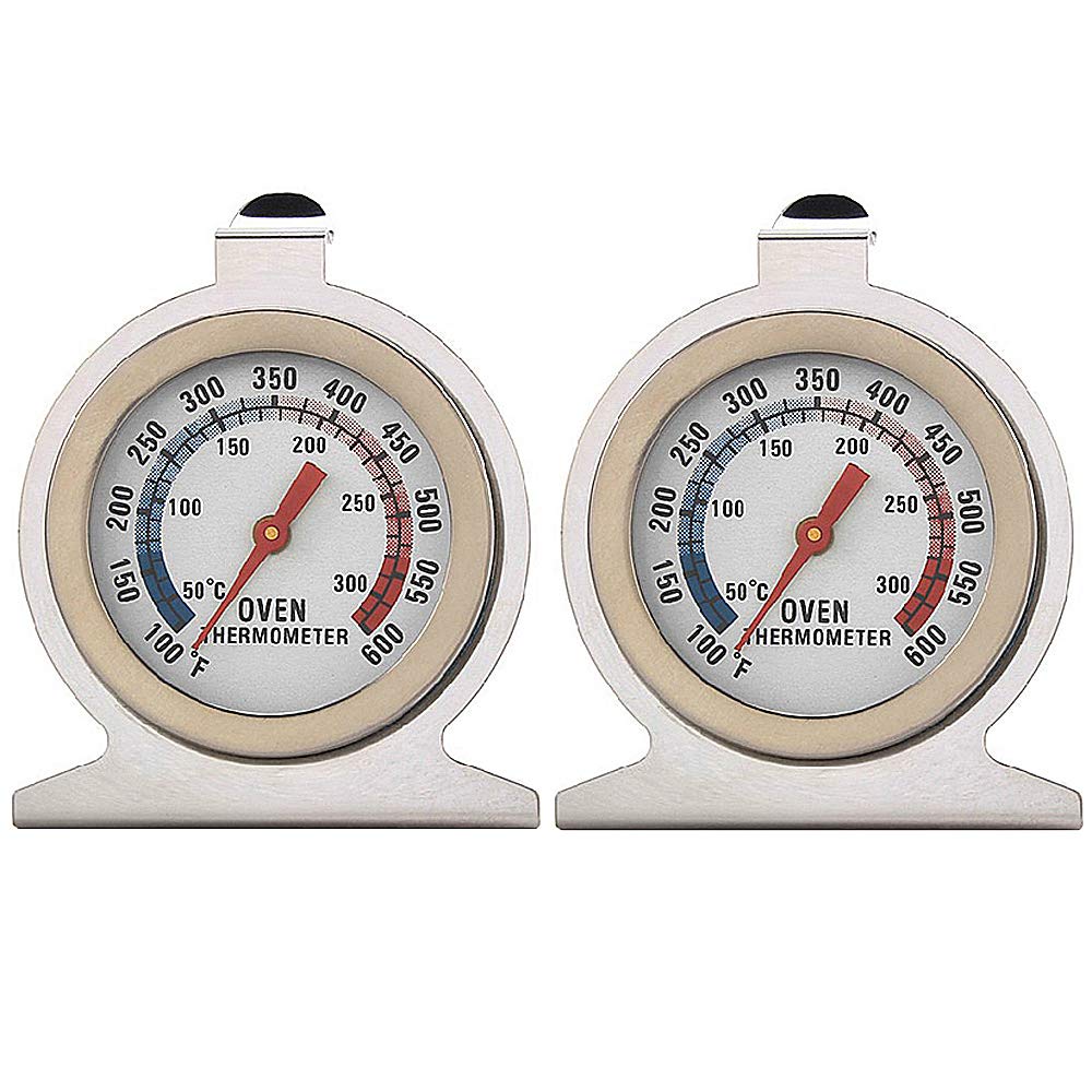 Gurxi 2 Pieces Oven ThermometerDial for Measure The Oven Internal Temperature