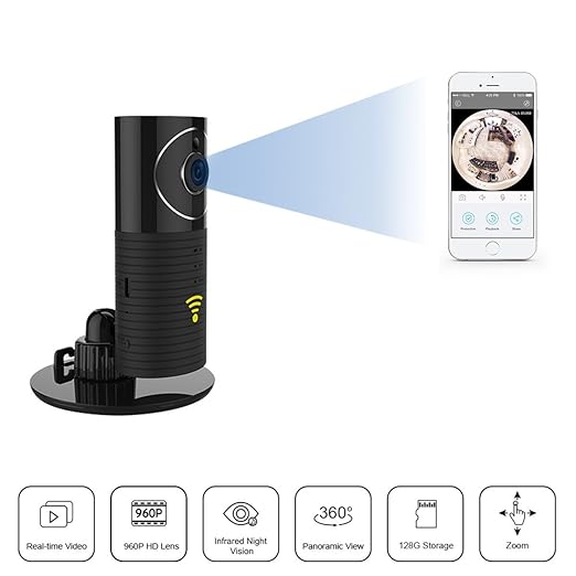 title=CLEVER Dog Wifi Wireless sicurezza WiFi sorveglianza Remote View Camera