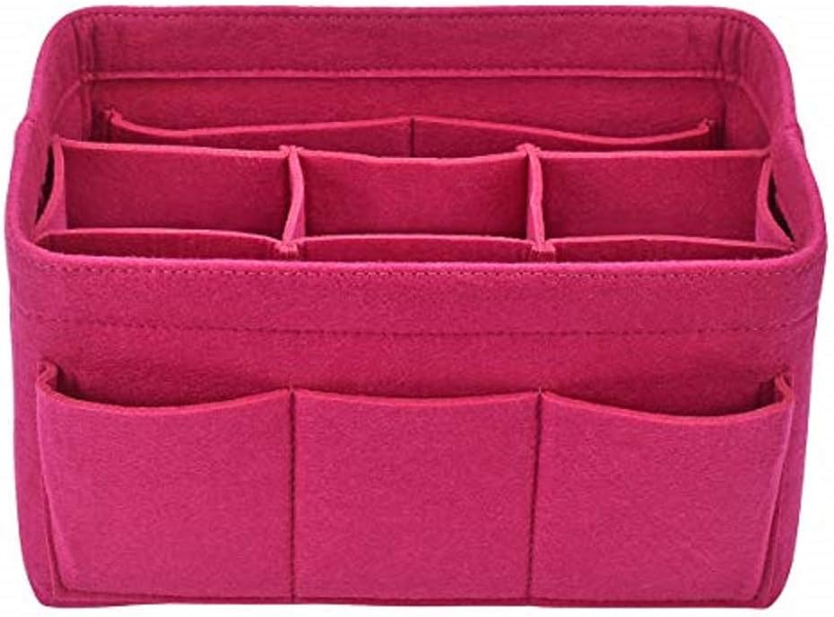 Purse organizer insert,Kumako Felt Bag Organizer Fit LV Neverfull-(PM,MM,GM),Speedy-(30.35.40),Longchamp&Totes(3 SIZE)