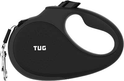TUG 360° Tangle-Free Retractable Dog Leash Large Up to 50 kg 5 m