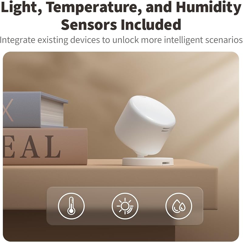 FP300 5-em-1 Sensor de Presença Sem Fios, Thread/Zigbee