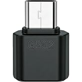 USB-C Charging Adapter Compatible with Logitech G502 Wireless Gaming Mouse | No Dock,Micro-USB to Type-C Converter | Compact &amp; Lightweight Design | Charging &amp; Data Transfer | Model-Specific