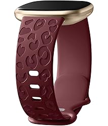 Odbeai Leopard Bands Compatible with Fitbit Sense