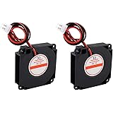 2Pcs Brushless Fan DC 24V Cooling Fan 4010 0.06A 40mm x 40mm x 10mm 3D Printer Fan Hydraulic Turbo Cooling Fan with XH2.54-2P Wire for 3D Printer