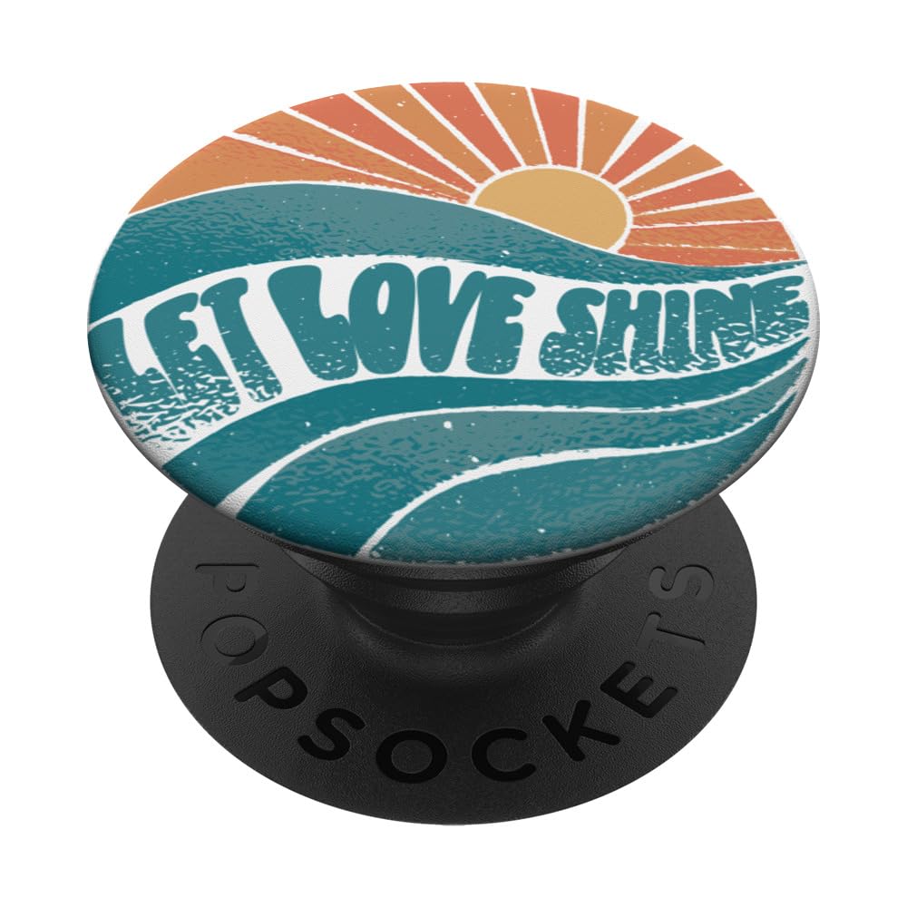 Let Love Shine - Inspirational Love and Promises Quote PopSockets Swappable PopGrip